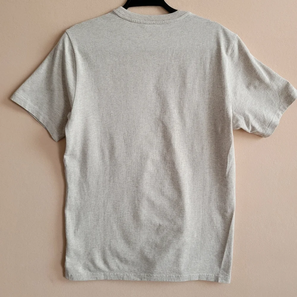 Everlane The Premium-Weight Pocket Tee Uniform Heather Oatmeal Size S - Picture 6 of 11